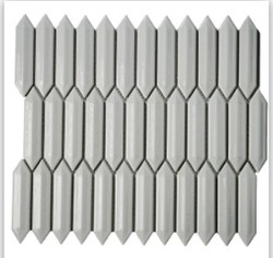 Roca CC Mosaics Plus White Matte 3D Picket Mosaic